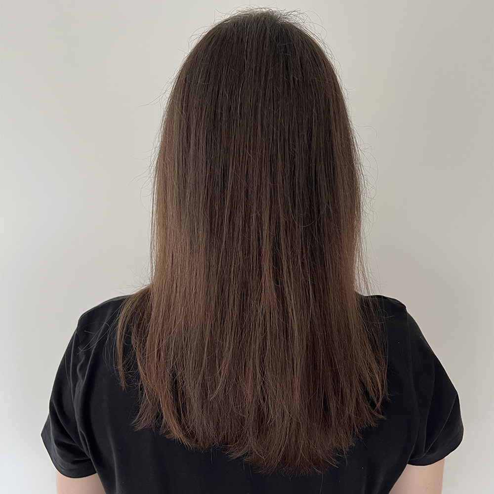 1. Full head from the back: