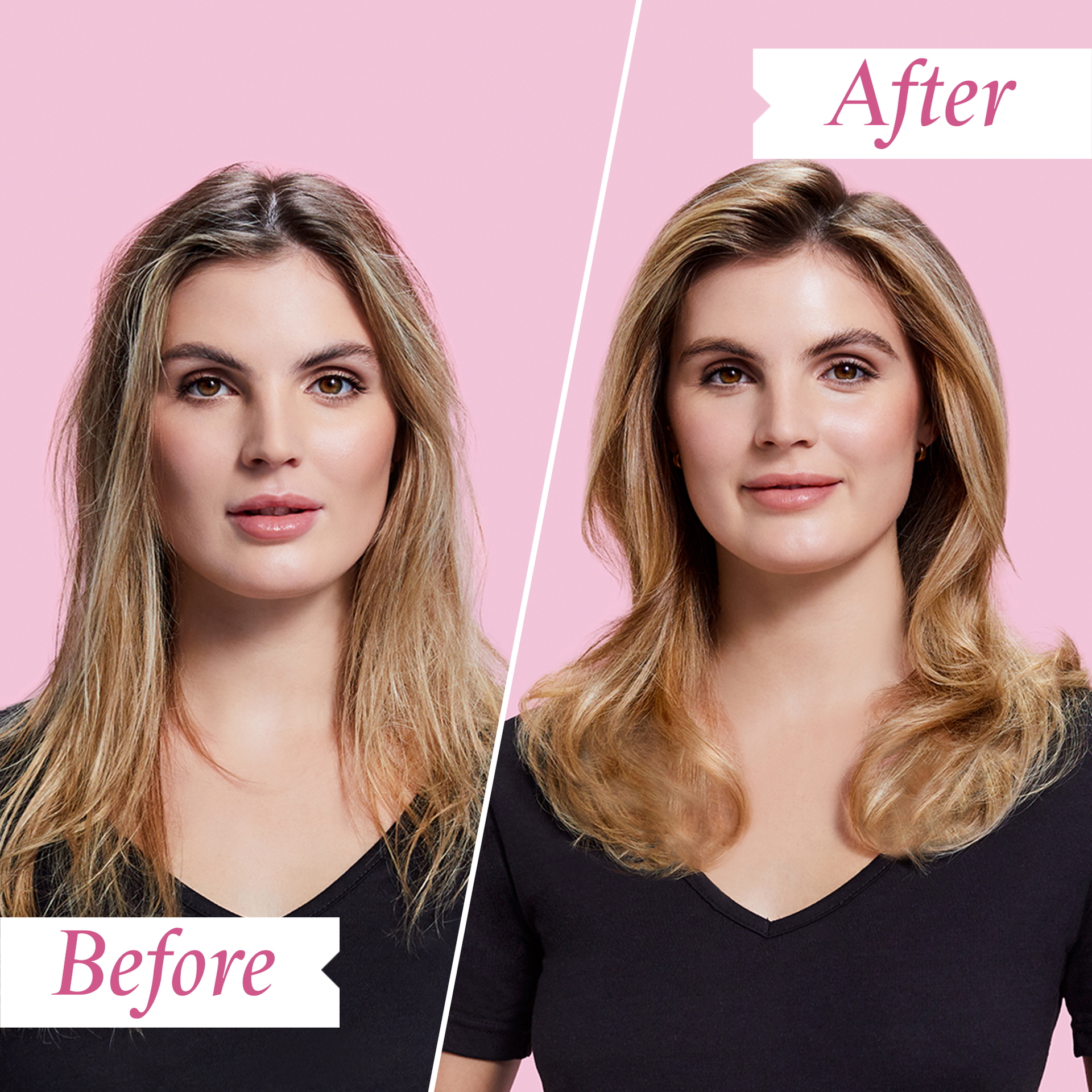 After one use of Elasticizer on Fine Hair