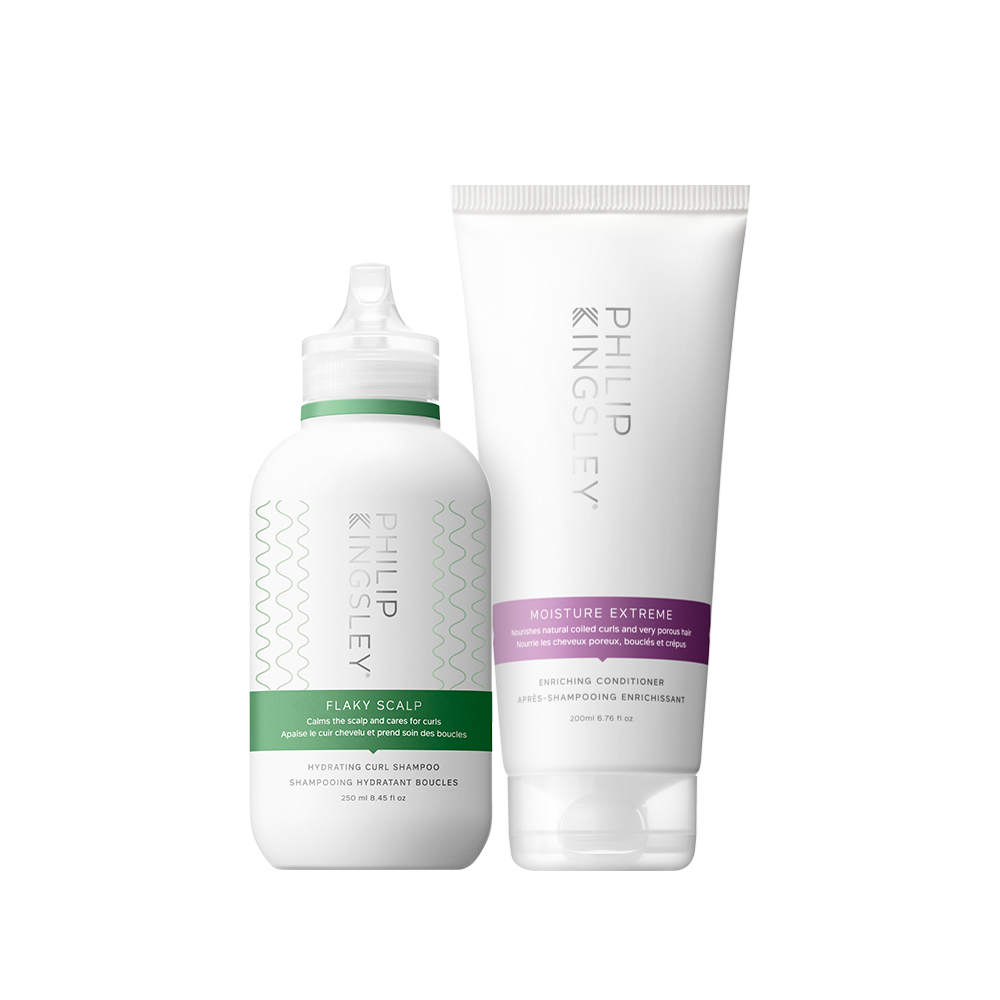 Flaky Scalp Curl Shampoo & Moisture Extreme Conditioner Duo